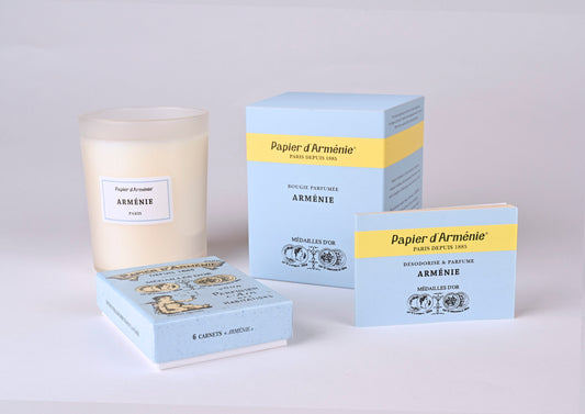 Papier d'Arménie žvakė. Arménie kvapo