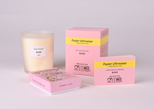 Papier d'Arménie žvakė. Rose kvapo