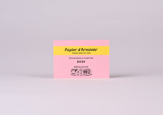 Papier d'Armenie Rose